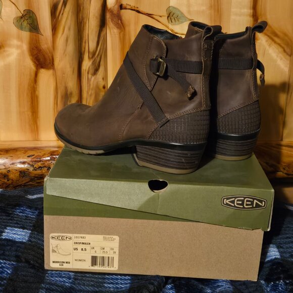 Keen Morrison Mid LEA Boots. 8.5 NWOT - Picture 5 of 6